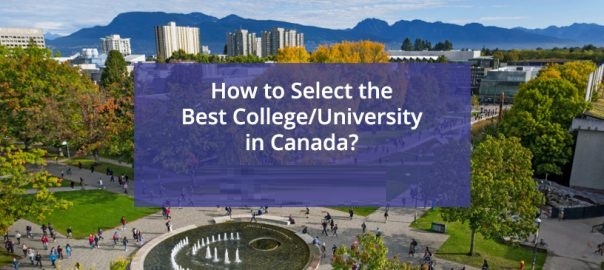How To Select An Appropriate College/University For Higher Studies?